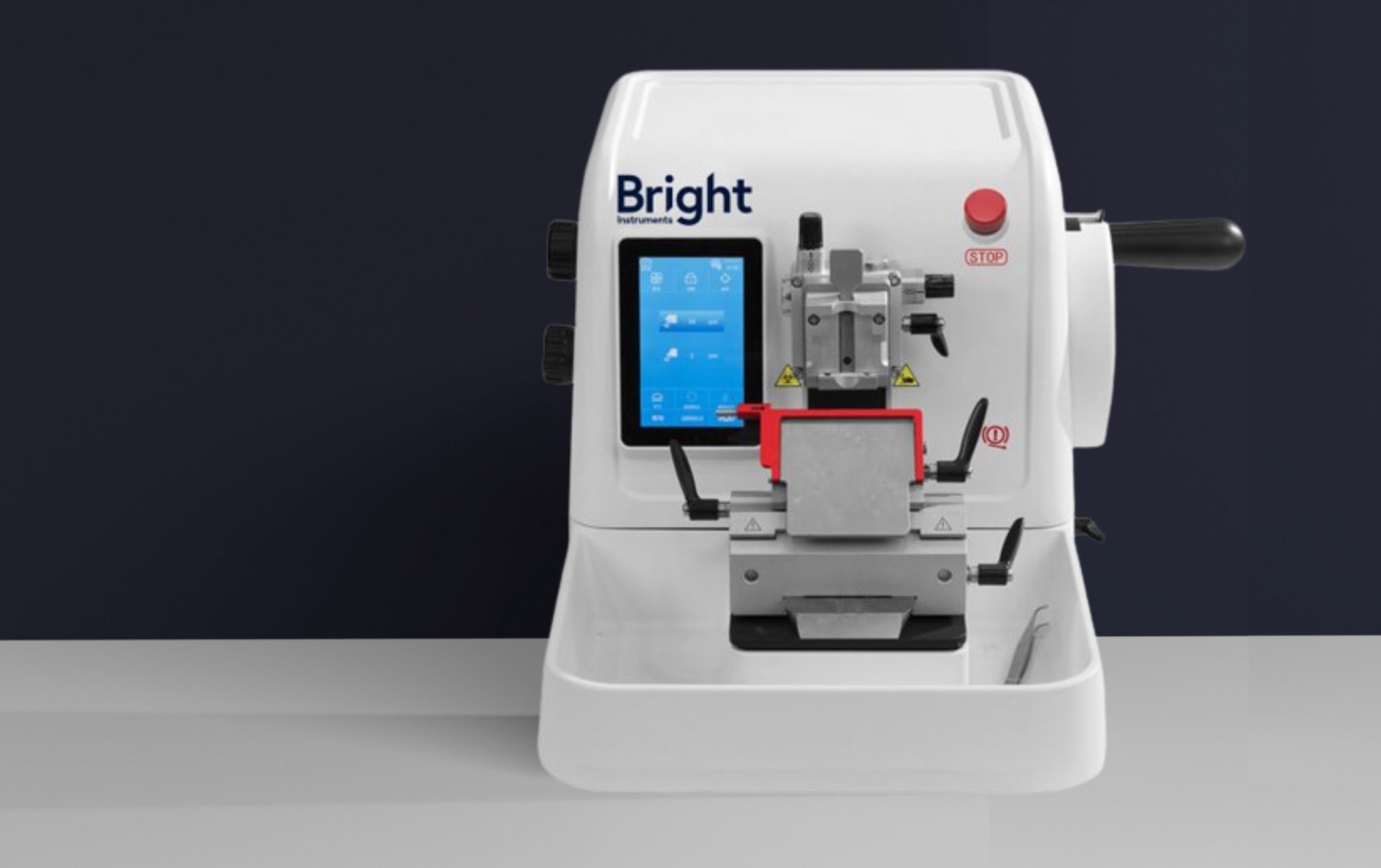 Image of the Bright Instruments Rotary Microtomes 7010/A and 7010.